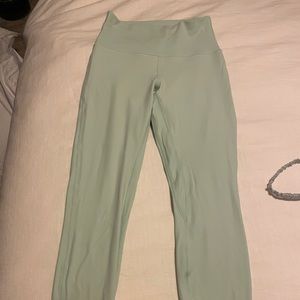 Align pant 25” mint green
